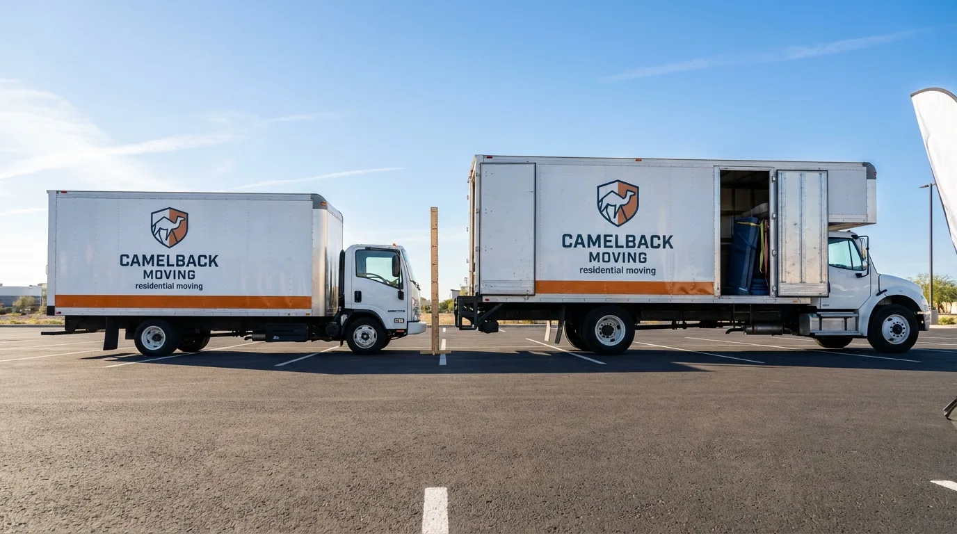 Moving truck size capacity guide in Blue Island